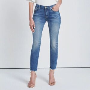 7 For All Mankind b(air) Roxanne Ankle Denim Jeans 31 10/12